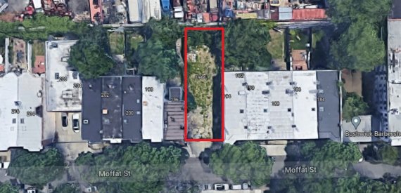 194 Moffat St, Brooklyn: 3,200 SF Vacant Land For Lease