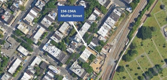 194 Moffat St, Brooklyn: 3,200 SF Vacant Land For Lease