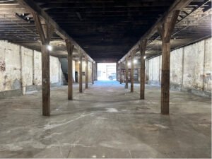 Block Through Warehouse with Second Floor Storage/Offices
