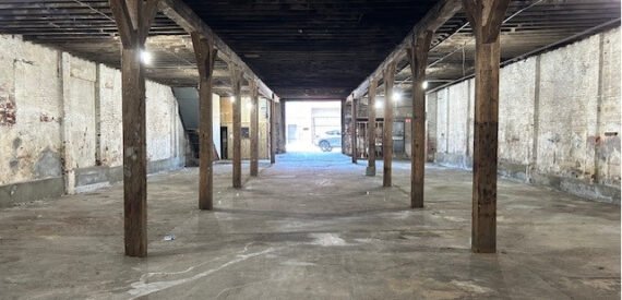 Block Through Warehouse with Second Floor Storage/Offices