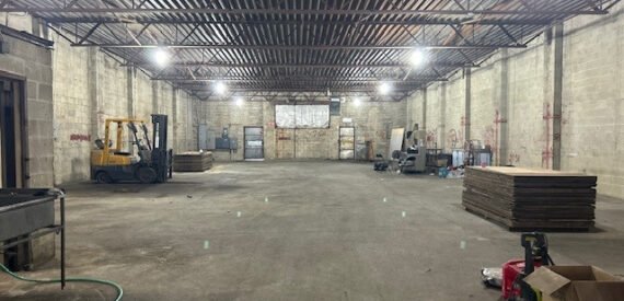 Block Through Warehouse with Second Floor Storage/Offices