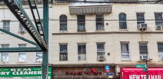 Vacant mixed-use property for sale