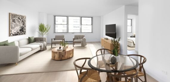 NO FEE! Large 1BR (Flex 2) in a Part-Time Doorman Building!