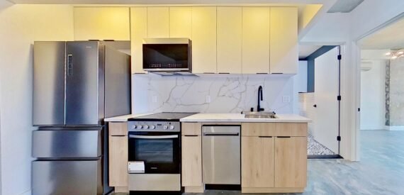 NEW GUTTED -2BR /1BA with Private Outdoor