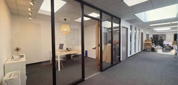 Built Out Full Floor Office Space with Soundproofed Recording Studio.