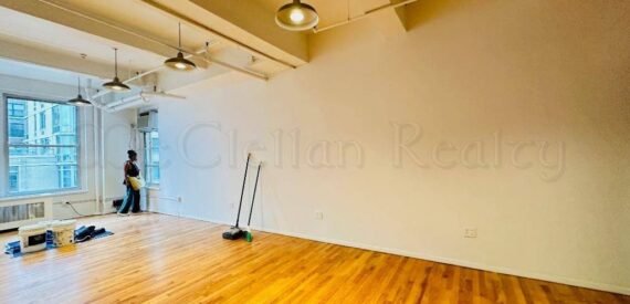 Bright Office Space with High Ceilings and Hardwood Floors (Midtown West)