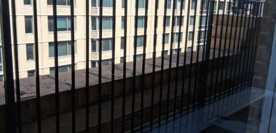 Office*bright*front view*with utlities*terrace*1-5 yr leases*West 37th (Midtown West)
