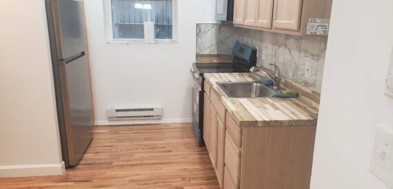 2BR – Fully Renovated Sunlit Apartment | Tenant Pays Electric &amp; Gas (Rutland Rd)