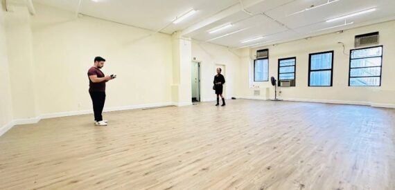 Photography/Dance/Rehearsal/Creative Studio available in Midtown near Chelsea.