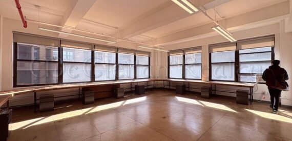 Bright Sunny South West Corner Lofty Office Space Private Office (Midtown West)