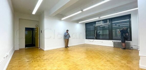 Corner Space Office with Wood Flooring, good windows &amp; Doorman Elevator (Midtown West)