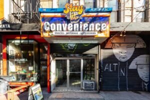 Retail space with basement, Can vent, convenience store at E 3rd st (East Village)