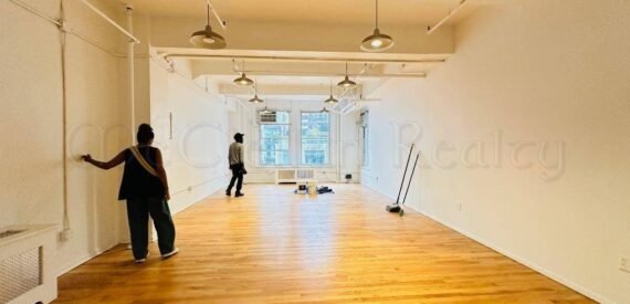 Bright Office Space with High Ceilings and Hardwood Floors (Midtown West)