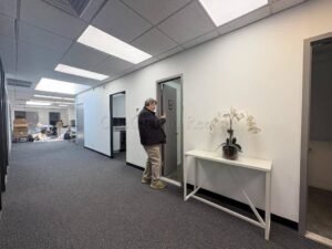 Built Out Full Floor Office Space with Soundproofed Recording Studio.