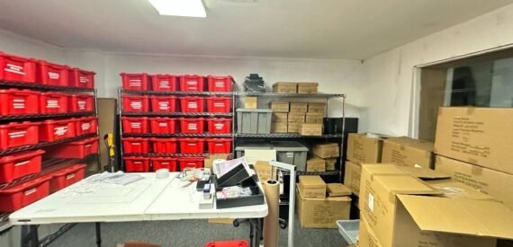 Built Out Full Floor Office Space with Soundproofed Recording Studio.