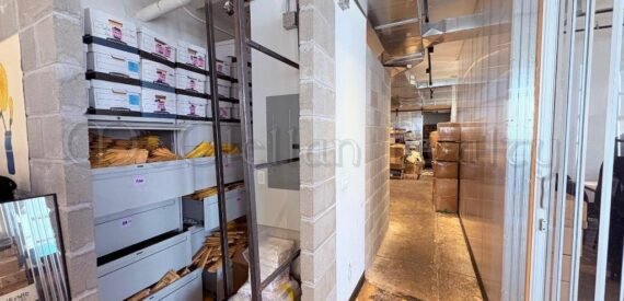 3 Exposures/Windows Creative Loft Office Space Full Kitchen Photograph (Chelsea)