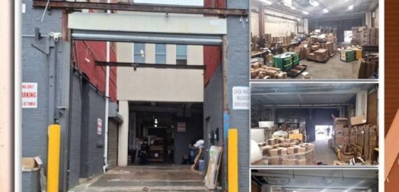 2,350 ft² Reduced Price Warehouse with Drive-In Access in Sunset Park