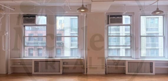 Wide Office Loft, Hardwood Floor, Nice Aesthetic (Midtown West)