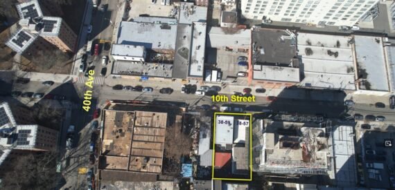 22,500 SF Buildable M1-3 Site near Manhattan
