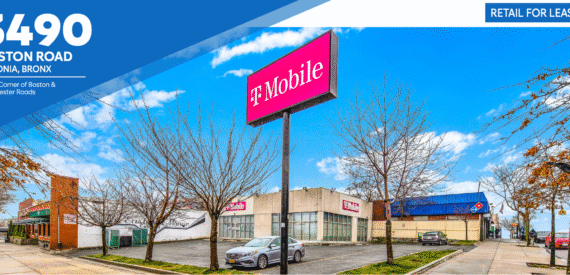 Retail Space for Lease on Boston Road &#8211; 2,500 to 7,500 SF