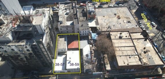 22,500 SF Buildable M1-3 Site near Manhattan