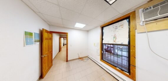 Corner, brick entire office building for rent (Glendale, NY)