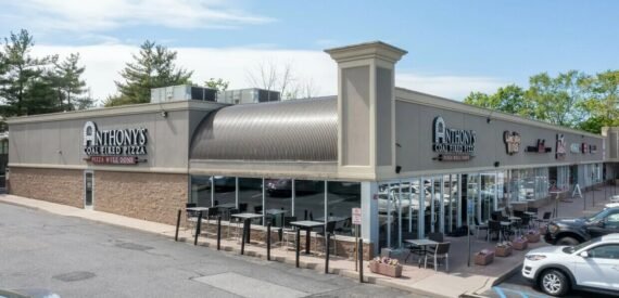 Upscale shopping center