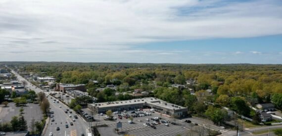 Upscale shopping center