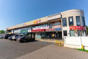 Occupied Shopping Center