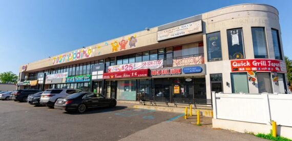 Occupied Shopping Center