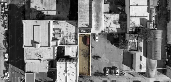 A block-through assemblage