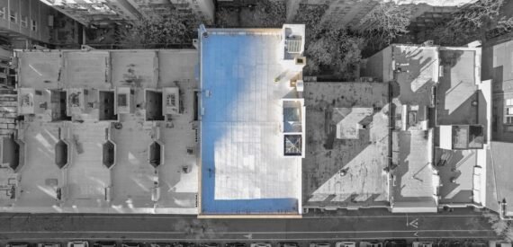 Very well maintained 6 story commercial building