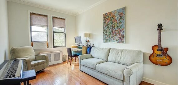 Expansive 3BR/2BA Corner Coop w/ Forest Park Views &amp; Top Amenities in Kew Gardens
