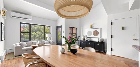 Spacious 3BR Duplex w/ Balcony, Soaring Ceilings &amp; Modern Upgrades in Weeksville