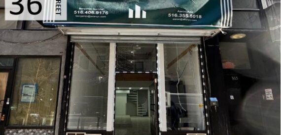 Prime Garment District Retail Space – 15 FT Ceilings, High Foot Traffic, Flexible Use