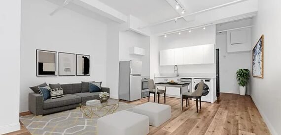 Luxury modern 2 bedroom loft in Midtown south ~ Doorman ~ Elevator ~ Laundry
