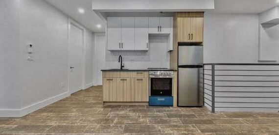 Spacious Duplex in Ridgewood with private garden – No Fee,
