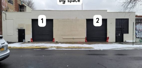 Spacious 3,500 Sq Ft Industrial Garage in Prime Bushwick Location 🚀