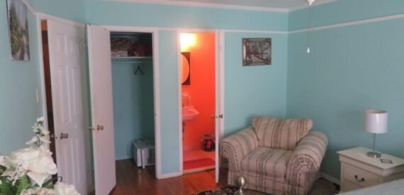 Furnished Room For Rent with Half Bathroom