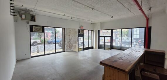 Spacious Corner Retail Loft in Prime Bushwick Location – 1,200 Sq Ft Storefront