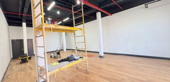 Expansive Industrial Loft Office in Trendy East Williamsburg – 1,100 Sq Ft, Customizable