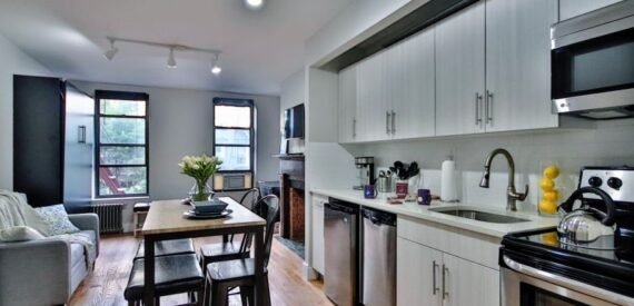Amazing open layout on East 7th Street in the East Village