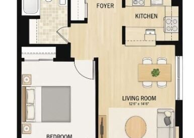 Amazing 1 bed on West 43rd Street in Hell’s Kitchen