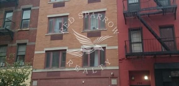 Amazing open layout on East 3rd Street in the East Village