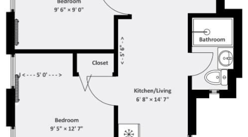 Amazing 2 bed on East 78th Street in Lenox Hill