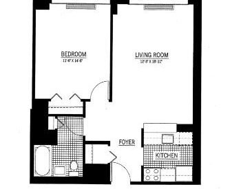 Amazing 1 bed on West 43rd Street in Hell&#8217;s Kitchen