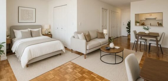 Amazing open layout on West 43rd Street in Hell&#8217;s Kitchen