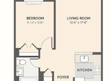 Amazing one bed on West 43rd Street in Hell&#8217;s Kitchen