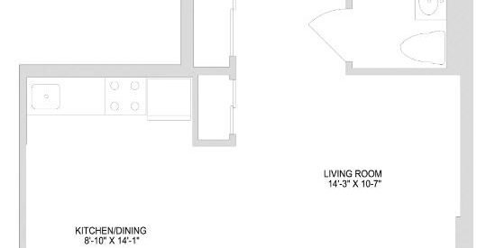 Amazing open layout on West 23rd Street in Chelsea