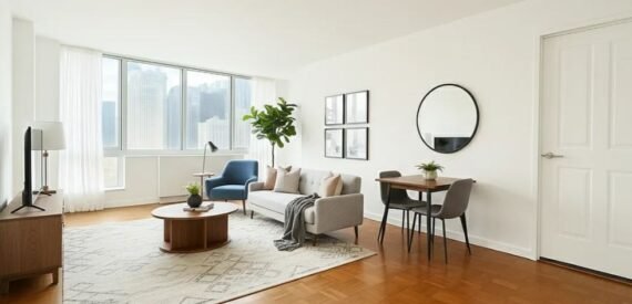 Amazing open layout on West 43rd Street in Hell&#8217;s Kitchen